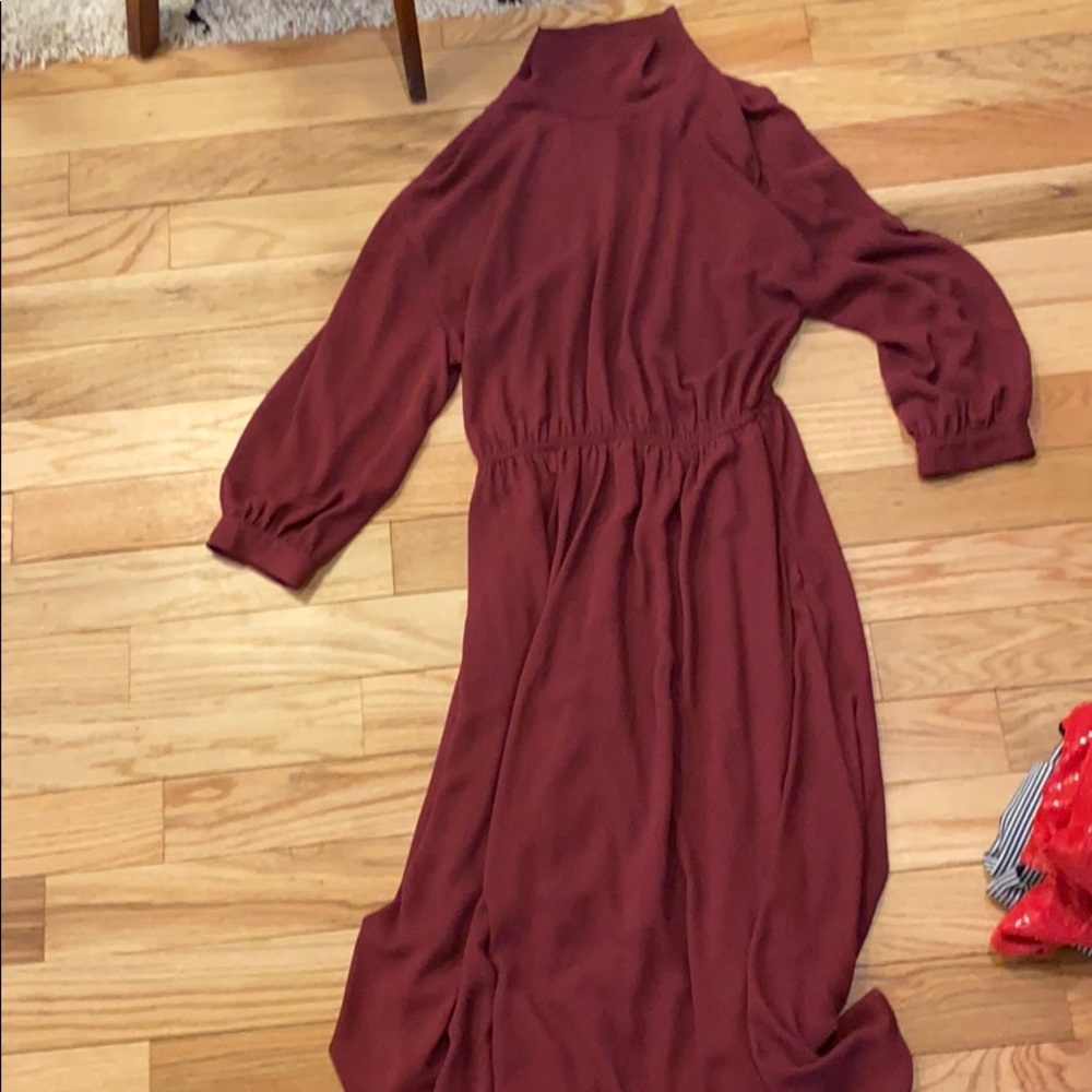 Aritzia Babaton maxi prairie dress